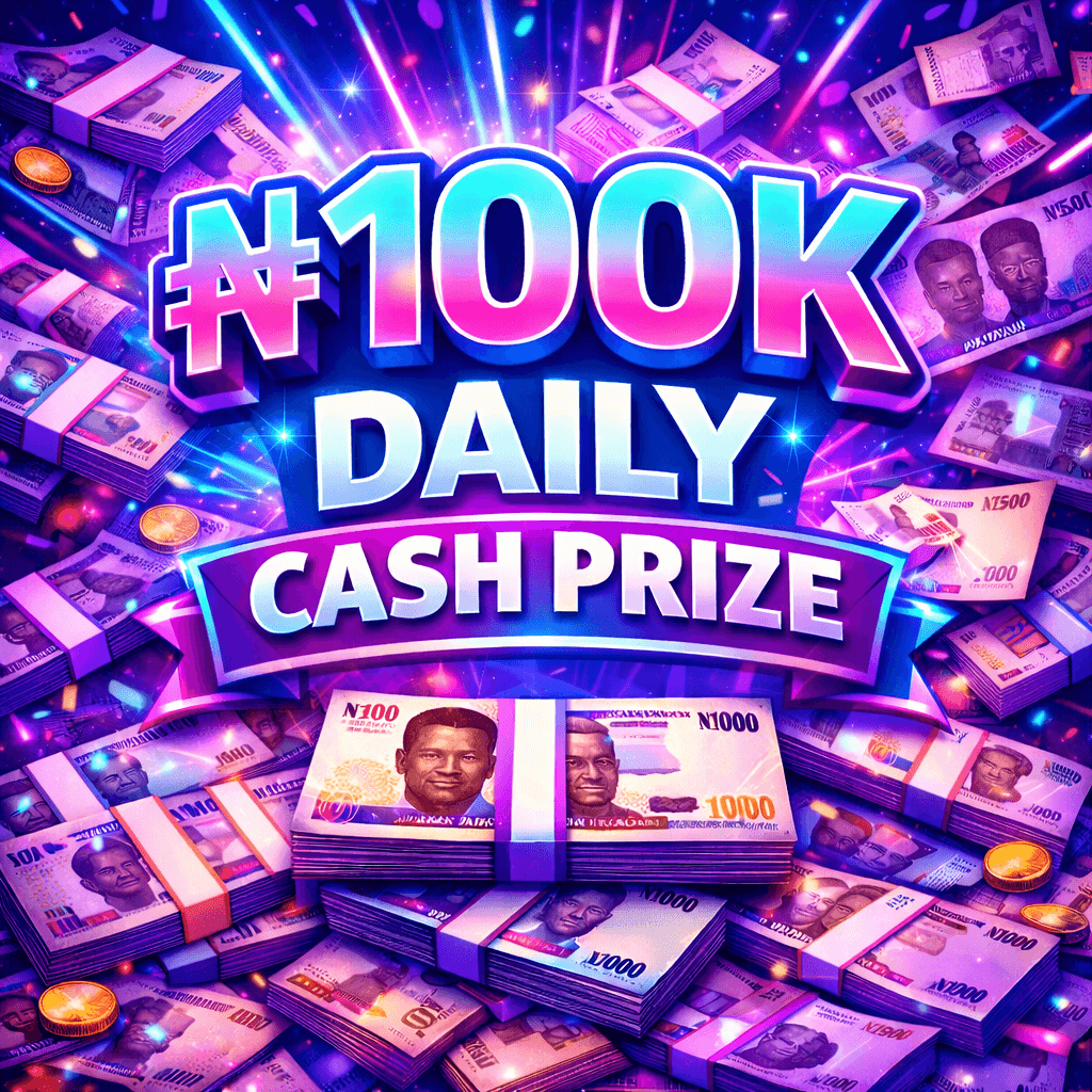 100K DAILY CASH PRIZE